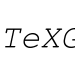 TeXGyreCursor