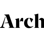 Archeron Pro Stencil