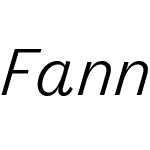 Fann Grotesque Pro