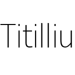 Titillium Up