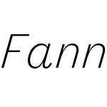 Fann Grotesque Pro