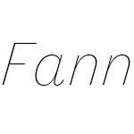 Fann Grotesque Pro