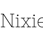 Nixie One