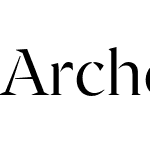 Archeron Pro Stencil