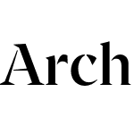 Archeron Pro Stencil