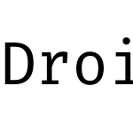 Droid Sans Mono