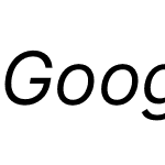 Google Sans