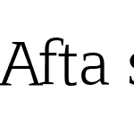 Afta serif