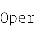 OperatorMono Nerd Font