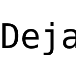 DejaVu Sans Mono