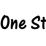 One Stroke Script LET