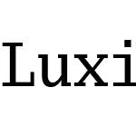 Luxi Mono