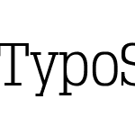 TypoSlabserif-Light