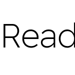 Readex Pro