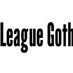 League Gothic Condensed