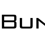 Bunken Tech Sans SC Wide