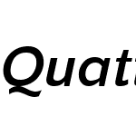 Quattrocento Sans