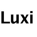 Luxi Sans