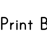 Print Bold
