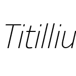 Titillium Lt