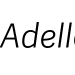 Adelle Sans Extended