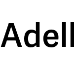 Adelle Sans Extended