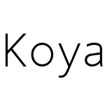 Koya Sans