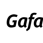 Gafata-BoldItalic