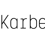 Karben 105 Mono