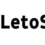 Leto Sans