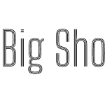 Big Shoulders Inline Text