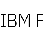 IBM Plex Sans Condensed