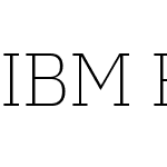 IBM Plex Serif