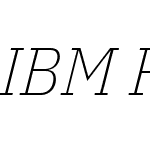 IBM Plex Serif