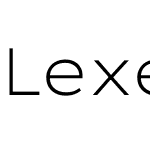 Lexend Exa