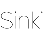 Sinkin Sans 100 Thin