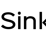 Sinkin Sans 500 Medium
