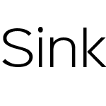 Sinkin Sans 300 Light