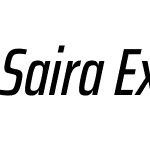 Saira ExtraCondensed