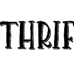 Thriftshop Brush Serif Shadow