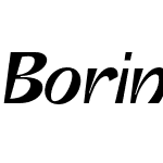 Boring Sans C