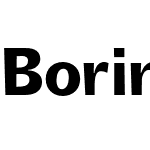 Boring Sans B