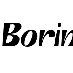 Boring Sans C