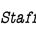 StaffMeetingPlainItalic