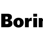 Boring Sans A