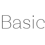 BasicSansW00-Thin