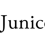 Junicode Two Beta