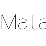 Matahari Sans