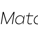 Matahari Sans