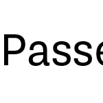 Passenger Sans